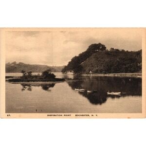 Vintage Inspiration‎ Point Rochester NY Scenic Postcard by Sibley Lindsay Curr